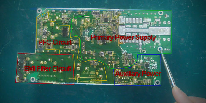 Antminer APW3 plus power supply circuit structure knowledge
