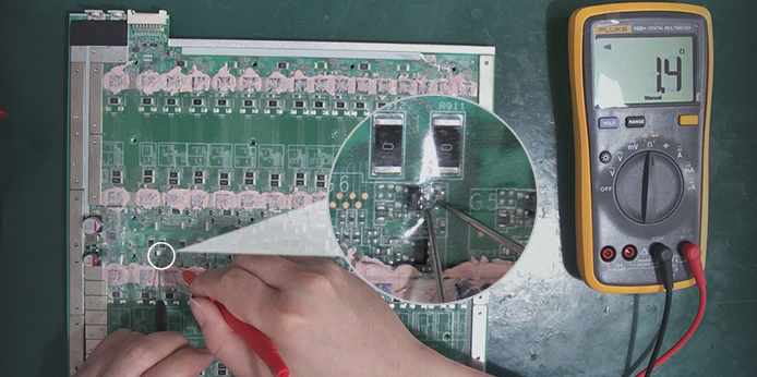 How the KS5L hash board LDO circuit works?