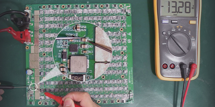 Antminer S21 hydro hashboard 25V boost circuit