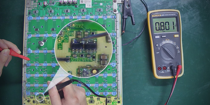 How does Antminer S19k pro BHB56903 hash board LDO circuit work?