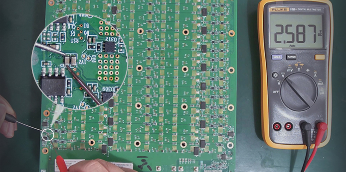 Antminer S21 hydro hash board LDO circuit powering process