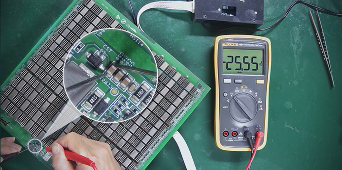 DC control circuit on KS3L hashboard