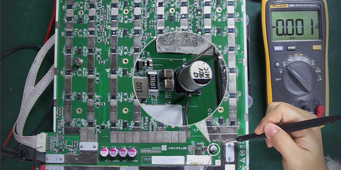 19V boost circuit on Antminer S19 BHB42831 hash board