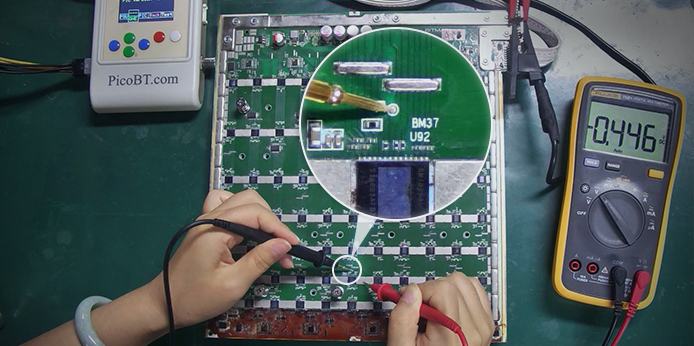 0 asic caused by abnormal RI signal on S19k pro BHB56903 hash board