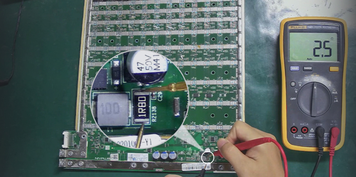 T21 BHB68701 hash board boost circuit fault repair method