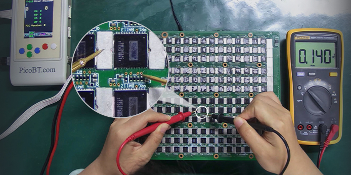 Repair method for S19 pro Hydro hashboard with only 178 ASIC detected
