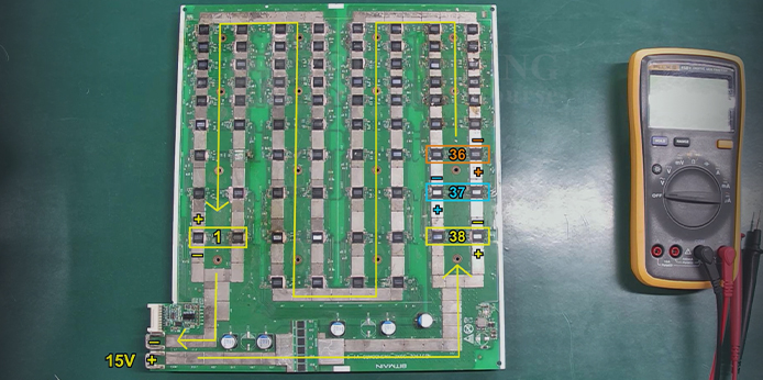Antminer S19 NBS1902 hash board domain voltage working principle
