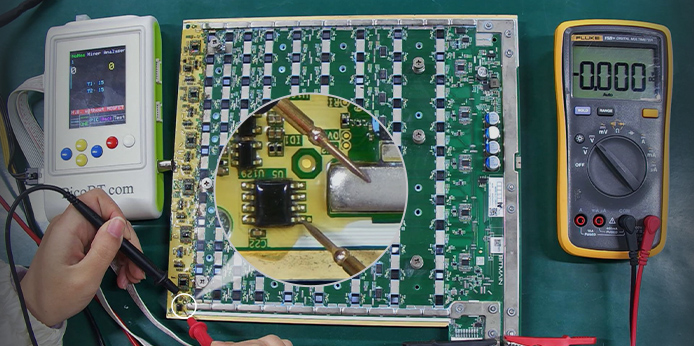 T21 hash board temperature abnormality fault