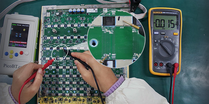 T21 hash board found 0 ASIC chip