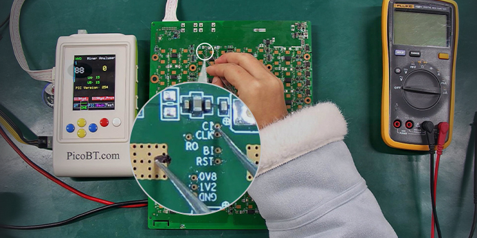 Only found 177 chips on S19pro hydro hashboard