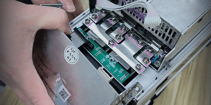 Diagnose and replace faulty components based on Whatsminer kernel logs