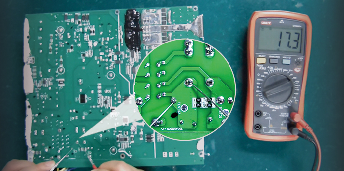 APW12 1215b EMI filter circuit