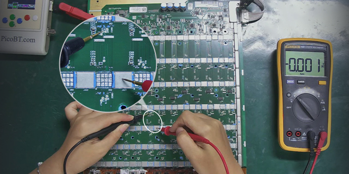 Repair method for the S21 XP hashboard detecting 47 ASIC chips