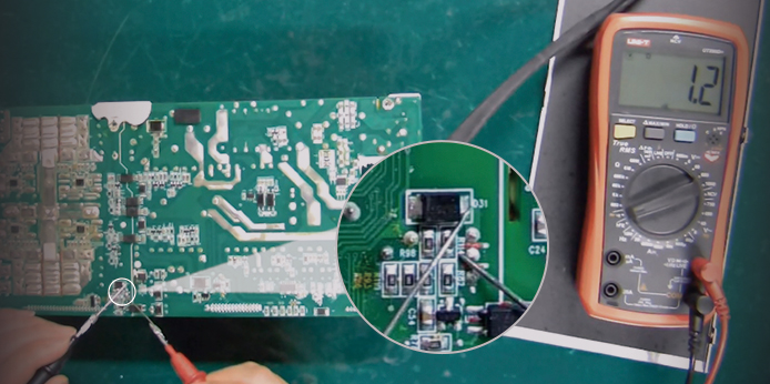 P222C power supply main power circuit
