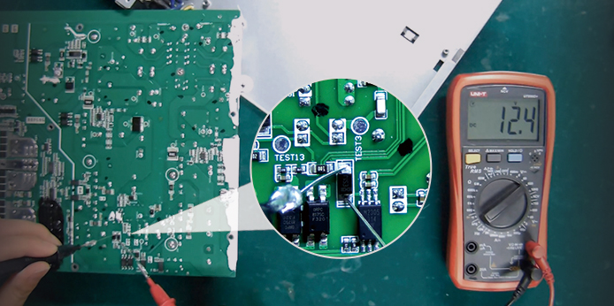 APW12 1215b PSU related voltage measurement