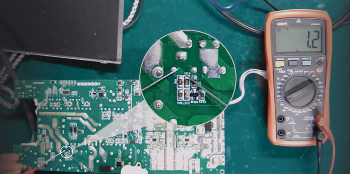 P222C power supply relay control circuit
