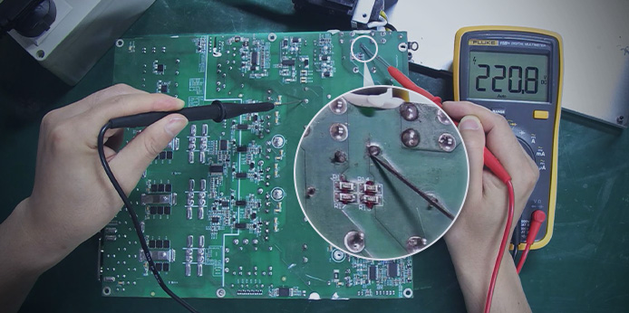 Solution to EMI circuit failure on APW17 power board
