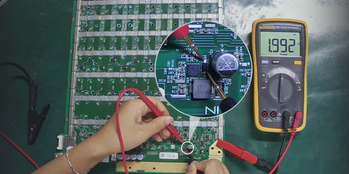 Repair guide for finding the 0 ASIC chip due to a faulty boost circuit