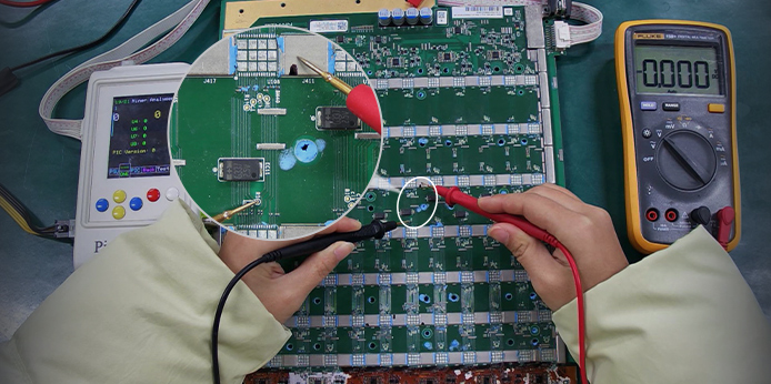 S21XP hashboard has a fault with 0 ASIC chips found