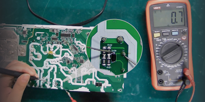 P221C power supply relay control circuit
