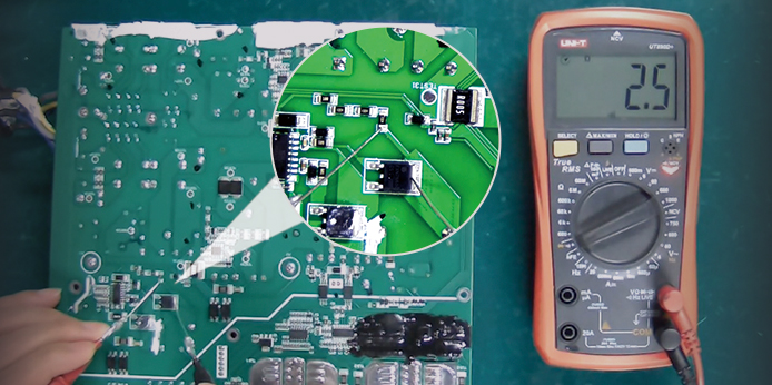 APW12 1215b PSU auxiliary power circuit