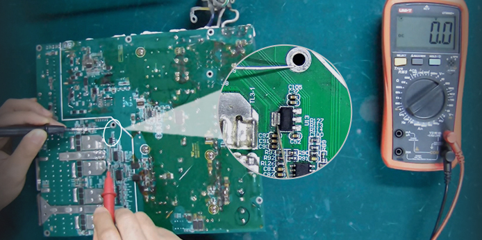 APW12 PSU related voltage measurement