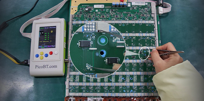 Only found 17 ASICs on S21XP hash board