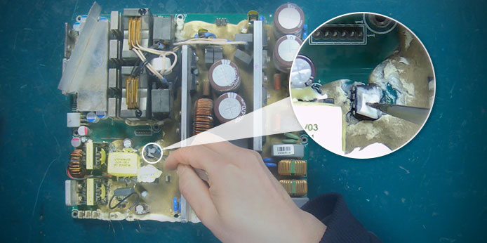 Antminer APW12 PSU circuit structure basics