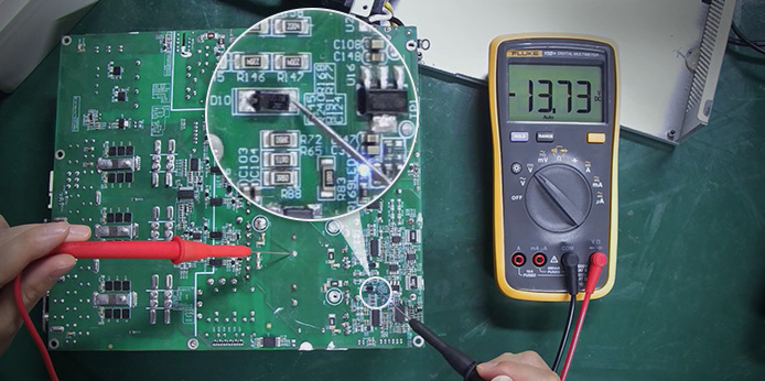 Troubleshooting the PFC circuit on APW17 power board