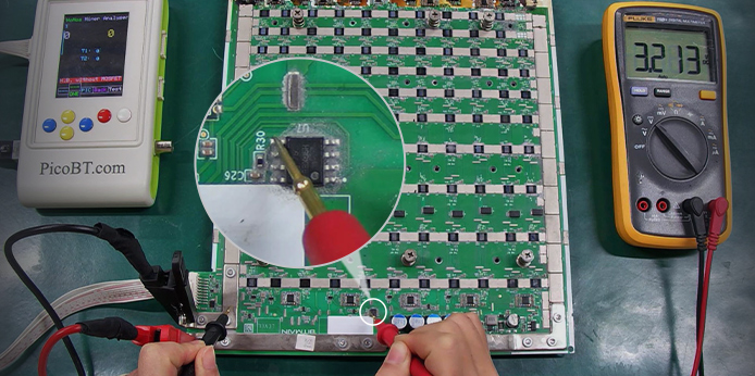 Fix the temperature sensor anomaly on the S19XP hashboard