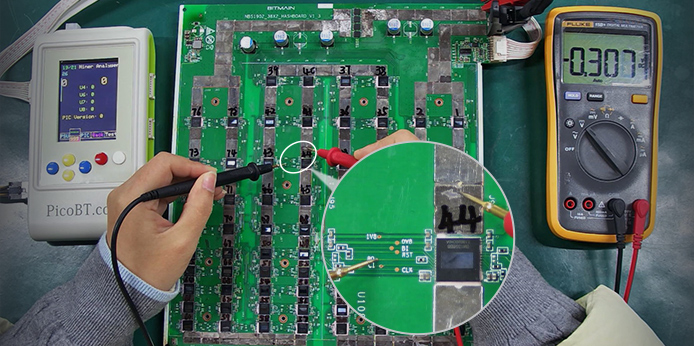 S19 NBS1902 hash board 0 ASIC issue caused by RO signal anomaly