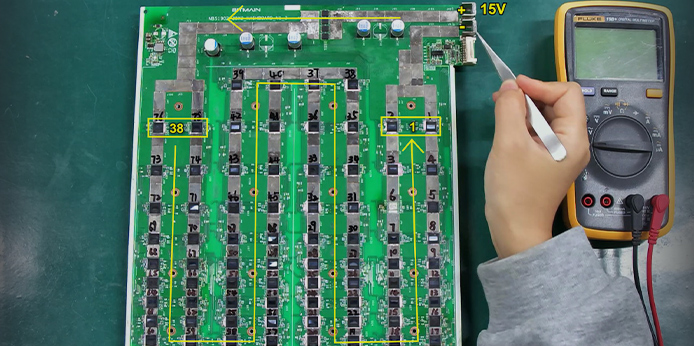 Antminer S19 NBS1902 hash board repair tutorial
