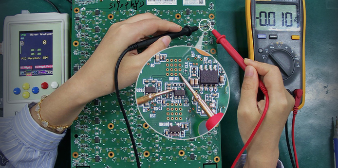 Troubleshoot LDO powing circuit on S19XP Hydro hashboard