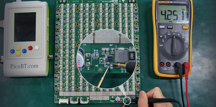 S19XP Hydro hash board 25V boost circuit failure leads to 0 ASIC found