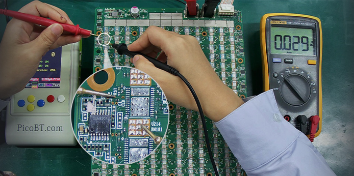 S19XP Hydro hash board ASIC chip signals working method