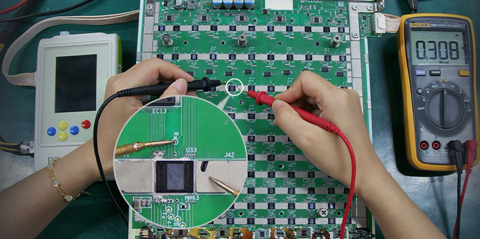 S19XP hash board RX signal abnormality causing 0 ASICs to be found